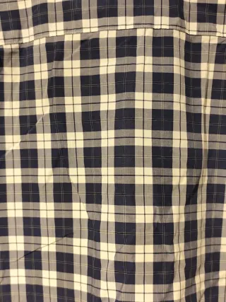 Camisa Massimo Dutti Cuadros Azul Talla L