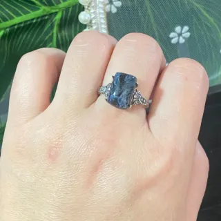 Anillo Plata Pietersite natural
