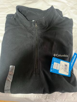 Forro polar Columbia negro XL nuevo
