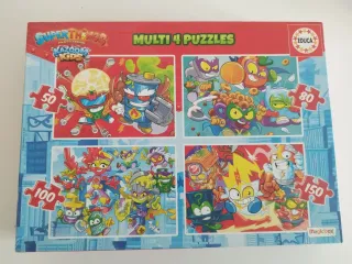Super Things Educa Set 4 Puzzles Progresivos