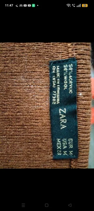 Rebeca Zara color tostado