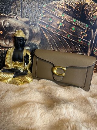 Bolso Saint Laurent Marrón Piel