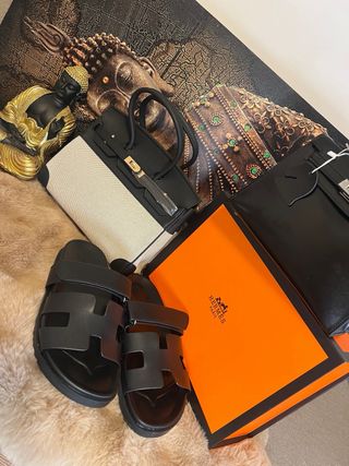 Bolso Saint Laurent Marrón Piel