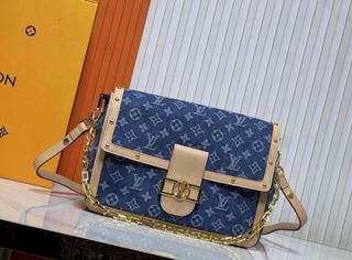 Bolso Saint Laurent Marrón Piel