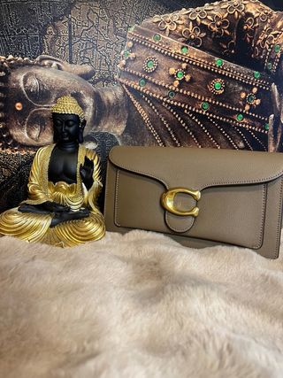 Bolso Saint Laurent Marrón Piel