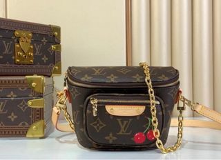 Bolso Saint Laurent Marrón Piel