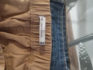 Lote 4 pantalones mujer Zara, Springfield