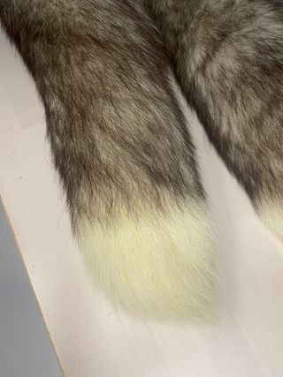 Bufanda pelo vintage años 80