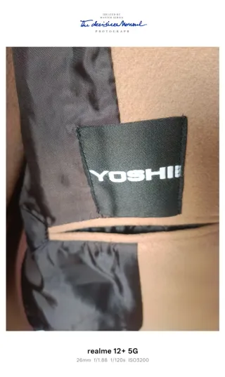 Cappotto sartoriale color cammello- stile blazer