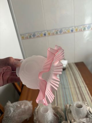 Tulipas antiguas de cristal (7 unidades)