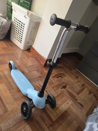 Patinete infantil 3 ruedas azul