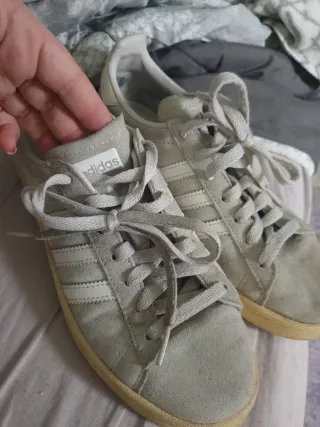 Adidas Bambas Talla 38 2/3 Gris