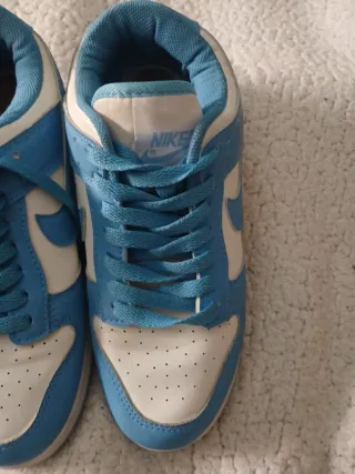 Zapatillas Nike Dunk Azul y Blanco