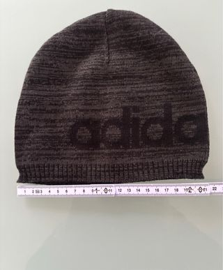 Berretto Adidas tg. unica nero/grigio misto