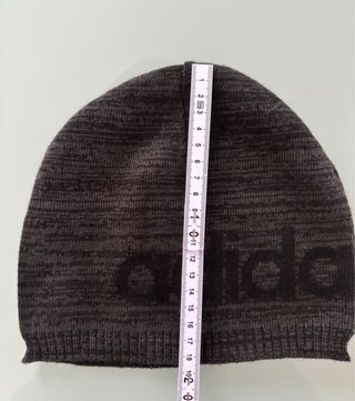 Berretto Adidas tg. unica nero/grigio misto