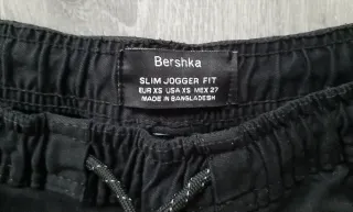 Pantalón Jogger Hombre Negro Elástico