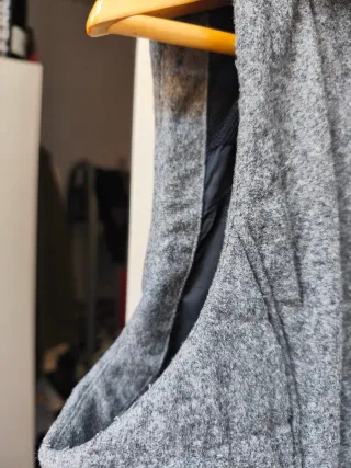 Chaleco Tommy Hilfiger Gris con Capucha