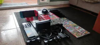 Nintendo Switch + 6 Juegos + Accesorios