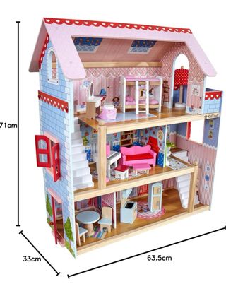 Casa de muñecas KidKraft. Tengo vídeos.