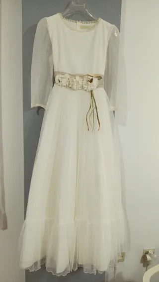 Vestido comunión tizzas talla 120