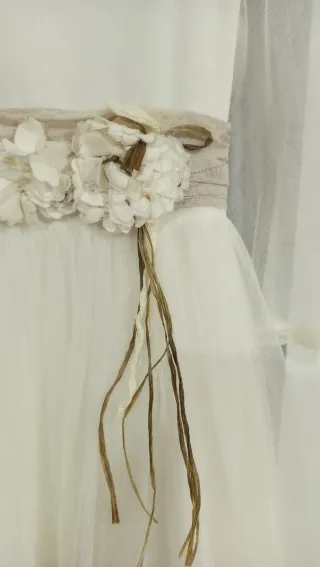 Vestido comunión tizzas talla 120