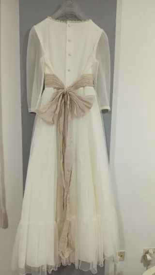 Vestido comunión tizzas talla 120