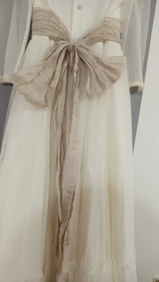 Vestido comunión tizzas talla 120