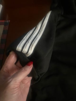 Felpa per cani Adidog nera taglia L