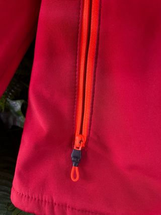 Chaqueta deportiva infantil roja 7-8 años 128