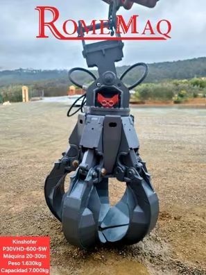 PULPO HIDRÁULICO KINSHOFER MÁQUINA 20-30