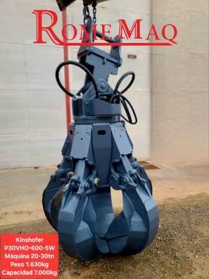 PULPO HIDRÁULICO KINSHOFER MÁQUINA 20-30