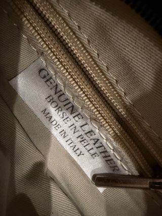 Bolso Clutch Piel Negro