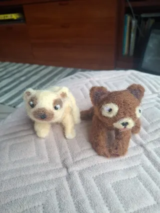 Muñecos Oso Bear Jacky y Nuca Bosque