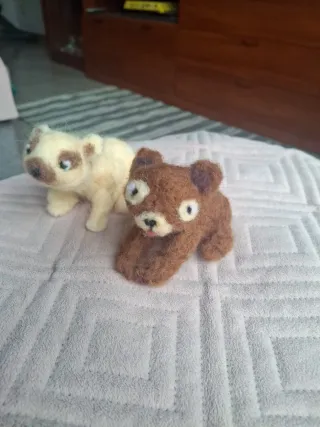 Muñecos Oso Bear Jacky y Nuca Bosque