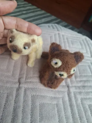 Muñecos Oso Bear Jacky y Nuca Bosque