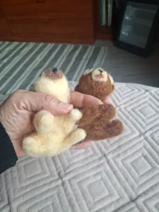 Muñecos Oso Bear Jacky y Nuca Bosque