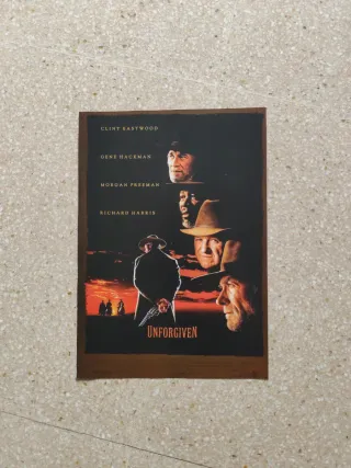 Póster Sin Perdón Clint Eastwood