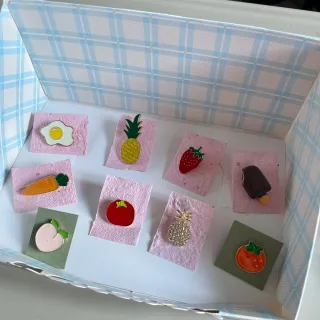 Spilla frutta e cibo