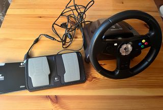 Volante Logitech Precision Vibration Feedback Xbox