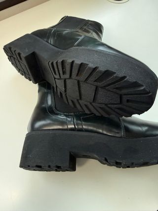 Botines mujer talla 39 verde oscuro