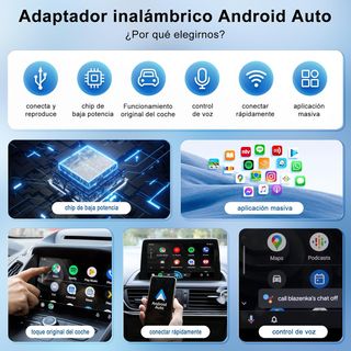 Adaptador CarPlay Android Auto Nuevo