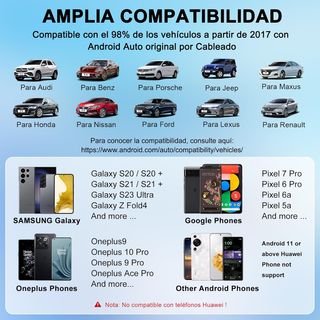 Adaptador CarPlay Android Auto Nuevo