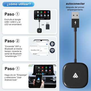 Adaptador CarPlay Android Auto Nuevo