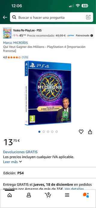 Qui Veut Gagner des Millions PS4