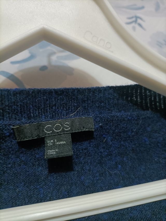 Cárdigan COS Hombre Azul Talla XXL