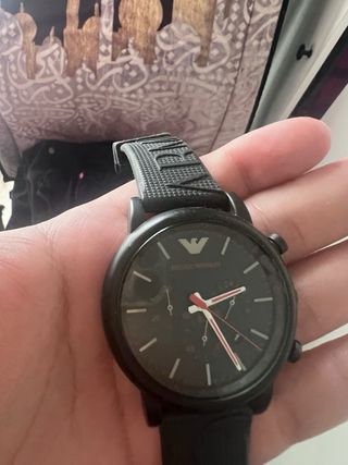 Reloj Emporio Armani negro original