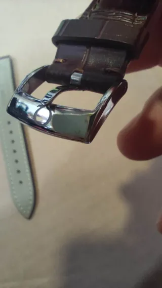 Correas Omega 19mm Piel Vacuno Marrón