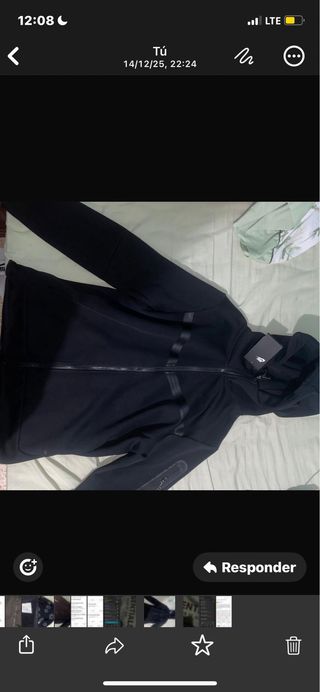 Chaqueta Nike Tech Fleece Negra