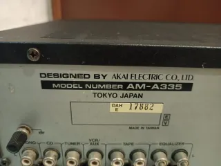 Amplificatore Integrato Stereo AKAI AM-A335 leggi