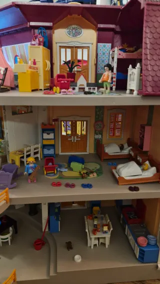 Gran casa de muñecas Playmobil